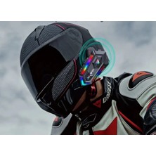 Rose Teknoloji Y20 5.3 Su Geçirmez Motosiklet Için Kask Kulaklık Işıklı Intercom