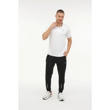 Lumberjack CT461 Sherman Erkek Yakali Tshirt - Beyaz