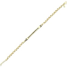 Assos Tasarım Altın Erkek Bileklik - 14K