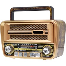 Concord RX-BT733S  Solar Güneş Enerji Panelli Nostaljik Radyo Bluetooth Hoparlör