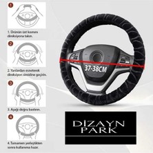 Gümüş Full Taşlı Geçirmeli Direksiyon Kılıfı