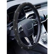 Kadın Sürücülere Özel Pırlanta Model Geçmeli Direksiyon Kılıfı