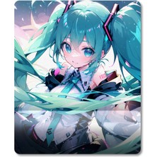 Pixxa Hatsune Miku Bilek Destekli Mousepad Model 4 - Dikdörtgen