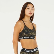 Nike Pro Indy Dri-Fit Kadın Siyah Antrenman Sporcu Sütyeni DQ5458-010