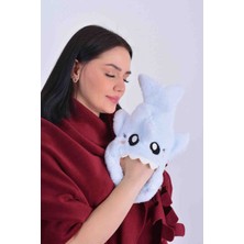 Vavey Shark Desenli Mavi Su Torbası Kılıfı Yumuşak Isı Terapisi(Jel Hediyeli)