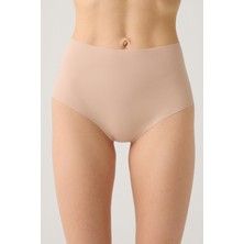 Los Ojos Yüksek Bel Lazer Kesim Görünmez Külot High Waisted Briefs Tekli Paket Yumuşak Örme Kumaş