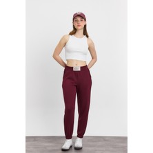Rays 4011 Ön Aksesuar Detay Eşofman Bordo