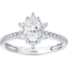 Assos Altın Tektaş Yüzük - 14K