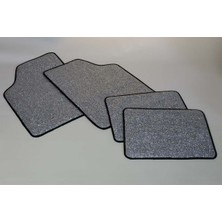 Paspas Takımı Pullu Gümüş Pullu Deri Ön Arka Set