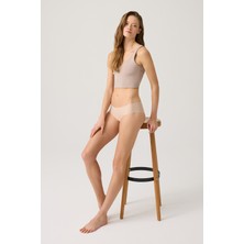Los Ojos 3 Adet Görünmez Lazer Kesim Klasik Külot Laser Cut Briefs