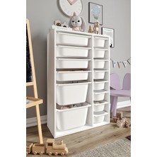 Baby Darling  Mdf - Large Duo 14 Sepetli Oyuncak Dolabı Henüz Yorum Yazılmamış.