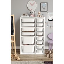 Baby Darling  Mdf - Large Duo 14 Sepetli Oyuncak Dolabı Henüz Yorum Yazılmamış.