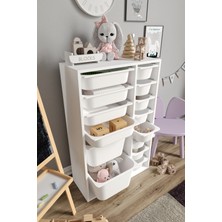 Baby Darling  Mdf - Large Duo 14 Sepetli Oyuncak Dolabı Henüz Yorum Yazılmamış.