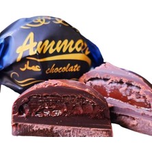 Ammar Türk Kahvesi Dolgulu %80 Bitter Çikolata (900 gr) Glutensiz