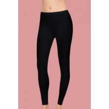 Tutku Kadın Düz Uzun Rahat Fit Tayt TKD0173 6'lı Ekonomik Paket