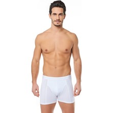 Tutku TER0114 Tutku Erkek Elastan Boxer Likralı Pamuklu 6'lı Ekonomik Paket