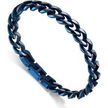 Necati Gün ARS148 Erkek Deri Çelik Bileklik