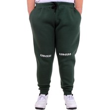 Mode Xl Büyük Beden Erkek Eşofman Altı 3 Iplik Dar Paça 24520 Nefti