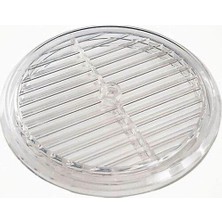 Yapex Doğalgaz Havalandırma Cam Menfezi Özel Tasarım Köşeli Üst Kalite Ventilasyon