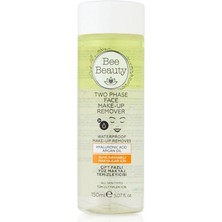Bee Beauty Çift Fazlı Yüz Makyaj Temizleyicisi 150 ml Organik Sertifikalı Gül Cilt Toniği 200 ml
