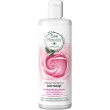 Bee Beauty Çift Fazlı Yüz Makyaj Temizleyicisi 150 ml Organik Sertifikalı Gül Cilt Toniği 200 ml