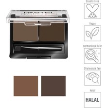 Pastel Profashion Eyebrow Duo 03 Dark Kaş Farı Shape It Transparan Kaş ve Kirpik Maskarası