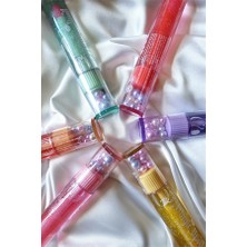 3 Adet Inci Detaylı Renk Değiştiren Uzun Süre Kalıcı Parlatıcı Dudak Bakım Yağı