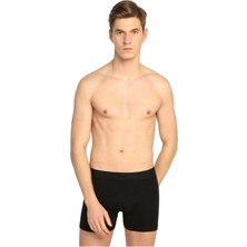Tutku TER0114 Tutku Erkek Elastan Boxer Likralı Pamuklu 6'lı Ekonomik Paket