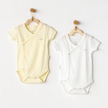 Bebek Body 2 Parça Short Sleeve Body Jacquard Basic AC25554