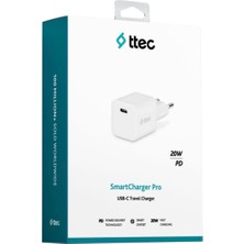 Ttec Smartcharger Pro 20W Usb-C Hızlı Seyehat Şarjı