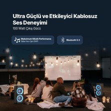 Ttec Carnival 100W Taşınabilir Kablosuz Bluetooth Parti Hoparlörü