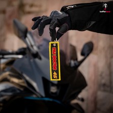 Ride Tag Motosiklet Otomobil Kumaş Kancalı Anahtarlık 48