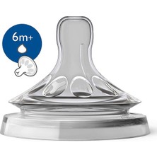 Philips Avent Natural Yoğun Akış Y Kesim +6 Ay 2li Biberon Emziği