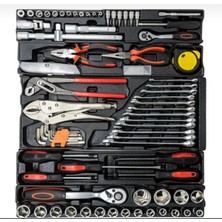 Demir 85 Parça Metal Çantalı Takım Sandığı