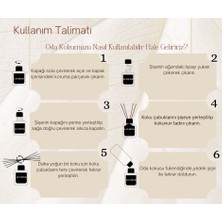 Luvienn 100 cc Kurdele ve Kalp Charmlı Çubuk Difüzörlü İdole Oda Kokusu-Pudra Kokusu