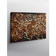 Karizma Tablo Kanvas Tablo Arapça Hat Sanatı