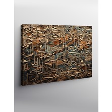 Karizma Tablo Kanvas Tablo Arapça Hat Sanatı (Kaligrafi)