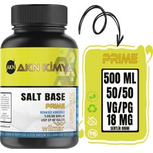 Akn Kimya Prime Salt Base Vg Pg 50-50 18 Mg
