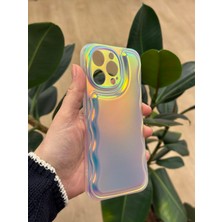 Qans Bilişim iPhone 14 Pro Max Hologramlı Silikon Kılıf