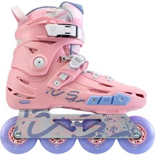 Flying Eagle F5S Eclipse Plus Paten 4 Tekerlekli Neopren Topuklu Unisex Pembe Renk