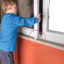 Alpotekno® Bebek Çocuk Evcil Hayvan Güvenlik Ayarlanabilir Koruyucu Pencere Havalandırma Kilidi