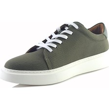 Quicksteps QS2548 Haki Keten Erkek Ayakkabı Haki