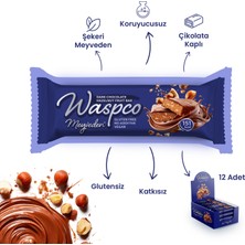 WaspCo Bitter Çikolata Kaplı Fındıklı Meyve Bar 12 Adet x 35gr