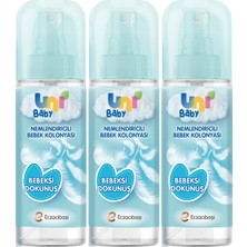 Uni Baby Bebek Kolonyası Bebeksi Dokunuş 150 ml 3lü
