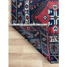 124X186 cm Orta Boy El Dokuma Yıkanabilir Harika  Antik Kilim Ev Dekoru