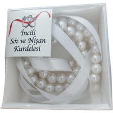 Ipek Hobi Incili Nisan Kurdalesi Beyaz