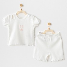 Andy Wawa Bebek 2'li Basic Ekru Set Takım AC25900