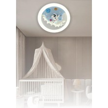 Eray Aydınlatma 8373-2 Plofonyer LED 3 Renk Çocuk Avize