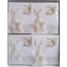 Ipek Hobi  Hediyelik Boncuklu Yıldız Anahtarlık 20 Li Paket