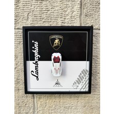 Hot Wheels Çerçeveli 20X20 Ebatlı Model Araç Lamborghını Elemento